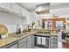 Modern kitchen with granite countertops and stainless steel appliances at 40 Daniel Se St # 6, Atlanta, GA 30312