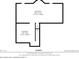 Basement floor plan showing layout and dimensions at 654 Ocean Ave, Canton, GA 30114