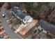 Aerial view of townhouses and street at 6691 Sunset Hills Blvd, Rex, GA 30273