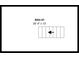 Floor plan of the attic space, measuring 20' 4
