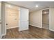 Finished basement features laundry area and extra room at 4074 Yeager Rd, Douglasville, GA 30135