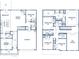 Two-story home floor plan with 5 bedrooms and a rec room at 593 Princeton Elm Place, Lawrenceville, GA 30045