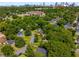 Aerial view of the neighborhood, showcasing surrounding houses and city skyline at 1102 Fountain Sw Dr, Atlanta, GA 30314