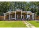 Ranch style home with covered porch and stone walkway at 1102 Fountain Sw Dr, Atlanta, GA 30314
