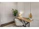 Home office with wood desk, and decorative accents at 1102 Fountain Sw Dr, Atlanta, GA 30314