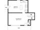 Floor plan featuring a kitchen and living room on the main level with a patio and porch at 1963 Shannon Ridge Ct, Decatur, GA 30032