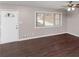 Bright living room with hardwood floors and a large window at 1963 Shannon Ridge Ct, Decatur, GA 30032