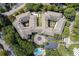 An apartment building complex with courtyard and pool at 3101 Howell Mill Nw Rd # 206, Atlanta, GA 30327