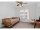Bedroom with daybed, large window, ceiling fan, and desk at 3101 Howell Mill Nw Rd # 206, Atlanta, GA 30327