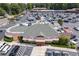 An aerial view of a restaurant with a large parking lot at 3101 Howell Mill Nw Rd # 206, Atlanta, GA 30327