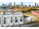 Luxury townhomes with city skyline views at 85 Boulevard Ne, Atlanta, GA 30312