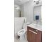 Updated bathroom with a walk-in shower and vanity at 130 26Th Nw St # 804, Atlanta, GA 30309