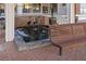 Tranquil fountain with heron statues in courtyard at 130 26Th Nw St # 804, Atlanta, GA 30309
