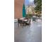 Private patio with table, chairs, and grill at 130 26Th Nw St # 804, Atlanta, GA 30309