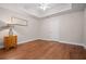 Spacious bedroom with hardwood floors and ample natural light at 2832 Springbluff Ln, Buford, GA 30519