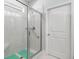 Bathroom with a large walk-in shower and built-in seat at 113 Overlook Ridge Way, Canton, GA 30114