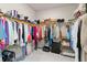 Large walk-in closet with ample shelving and hanging space at 113 Overlook Ridge Way, Canton, GA 30114