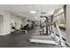 Well-equipped fitness center with treadmills and weight machines at 2479 Peachtree Rd # 101, Atlanta, GA 30324