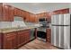 Modern kitchen, stainless steel appliances and granite countertops at 2479 Peachtree Rd # 101, Atlanta, GA 30324