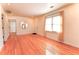 Bright living room with hardwood floors and lots of natural light at 2546 Glendale Se Cir, Smyrna, GA 30080