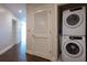 Stackable washer and dryer in a closet at 1080 Peachtree Ne St # 2716, Atlanta, GA 30309