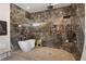 Spa-like bathroom with a large soaking tub and walk-in shower at 1432 Mims Sw St, Atlanta, GA 30314