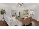 Bright and airy living room with hardwood floors and neutral decor at 1432 Mims Sw St, Atlanta, GA 30314