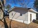 Tan colored storage building with door and windows at 2455 Lake Harbin Rd, Morrow, GA 30260
