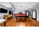 Game room featuring a pool table, foosball, and comfortable seating at 800 Peachtree Ne St # 8607, Atlanta, GA 30308