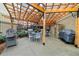 Enjoy grilling outdoors under a pergola with multiple grills and seating at 800 Peachtree Ne St # 8607, Atlanta, GA 30308