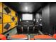 Private theater room with comfortable seating and a large screen at 800 Peachtree Ne St # 8607, Atlanta, GA 30308