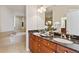 Elegant bathroom with double vanity and soaking tub at 325 E Paces Ferry Ne Rd # 1608, Atlanta, GA 30305