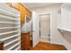 Laundry room with built-in shelving and cabinets at 325 E Paces Ferry Ne Rd # 1608, Atlanta, GA 30305