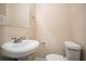 Clean bathroom with white sink and toilet at 3854 Brookcrest Cir, Decatur, GA 30032