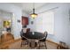 Cozy breakfast nook with a round table and built in cabinetry at 1399 Knob Hill Se Ct, Atlanta, GA 30316