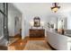 Bright foyer with hardwood floors, elegant furniture, and views of the staircase at 1399 Knob Hill Se Ct, Atlanta, GA 30316