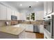 Well-equipped kitchen featuring granite countertops, stainless steel appliances, and plenty of storage at 1399 Knob Hill Se Ct, Atlanta, GA 30316