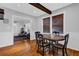 Bright dining area with hardwood floors and a round table at 1327 Hosea L Williams Se Dr, Atlanta, GA 30317