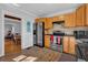 Kitchen features stainless steel appliances and a view into the dining area at 1327 Hosea L Williams Se Dr, Atlanta, GA 30317