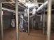 Unfinished basement with HVAC system and water heater at 1643 Westhaven Sw Dr, Atlanta, GA 30311