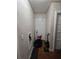 Hallway with wood flooring and storage at 1643 Westhaven Sw Dr, Atlanta, GA 30311