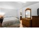 Basement bedroom with dresser and en-suite bathroom at 51 Willow Bend Nw Dr, Cartersville, GA 30121