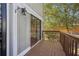 Private deck with access from sliding glass door at 622 Powers Ferry North Se, Marietta, GA 30067