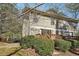 Townhouse exterior with wooden deck and landscaping at 622 Powers Ferry North Se, Marietta, GA 30067