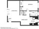Detailed floor plan showcasing the layout, including the living room, bedroom, kitchen, dining room, and closets at 885 Briarcliff Ne Rd # 21, Atlanta, GA 30306