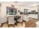 Charming kitchen dining area with a round table and four chairs at 2982 Huntshire Pl, Atlanta, GA 30340