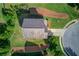 Aerial view of house and neighborhood at 3996 Pine Village Pl, Loganville, GA 30052