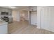 Modern kitchen with gray cabinets and stainless steel appliances at 1990 Old Concord Se Dr, Covington, GA 30016