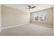 Bedroom with double windows and ceiling fan at 3645 Canopy Chase, Cumming, GA 30041