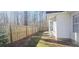 Long narrow backyard with wooden privacy fence at 1432 Cutters Mill Dr, Lithonia, GA 30058